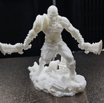 Kratos Ghost of Sparta φιγούρα 3D printed καινούργια, άσπρη, 17-20cm