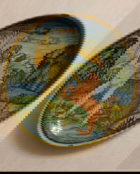 συλλεκτικο πιάτο majolica