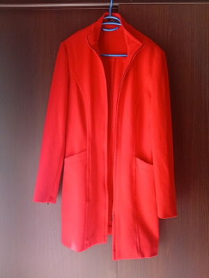 S.Oliver women's coat red like new, size S
