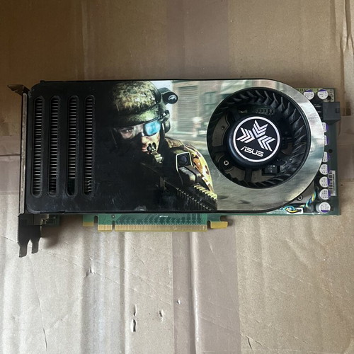 Nvidia 8800 GTS Camo Founders Edition graphics card used, vintage 320MB