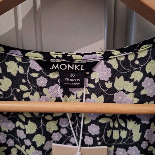 Monki dress new with floral pattern, size 36