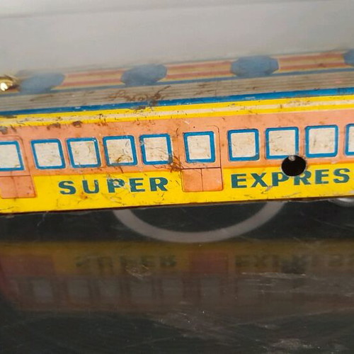 Rare Greek toy train