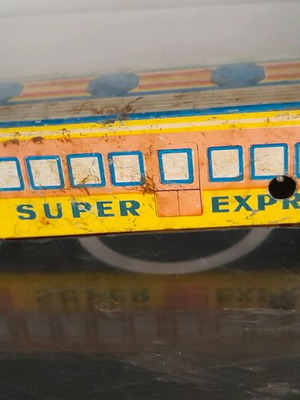 Rare Greek toy train