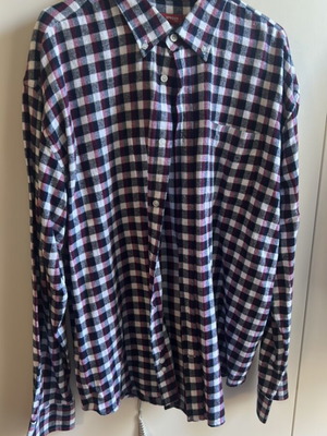 Flannel shirt 3XL like new, multicolor, 100% cotton