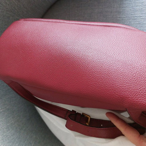 Guess backpack burgundy like new with minor handle wear
