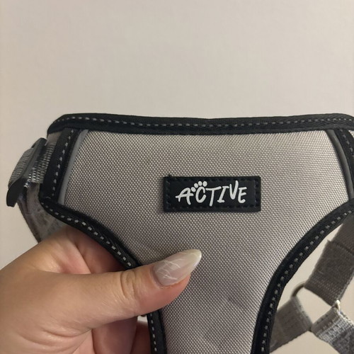 Dog Harness Active Medium Size Grey New