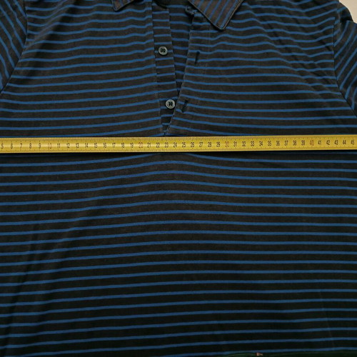Zara men's long-sleeve shirt medium like new, black-blue