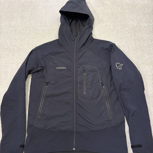 Norrona Falketind Scholar Gore Windstopper Soft Shell jacket, men's L, black