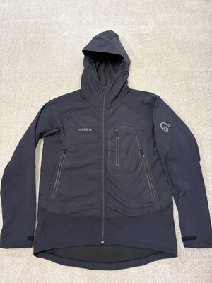Norrona Falketind Scholar Gore Windstopper Soft Shell jacket, men's L, black