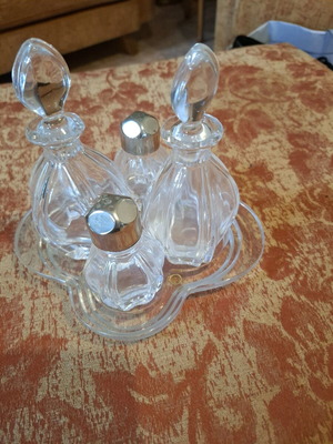 Crystal table set