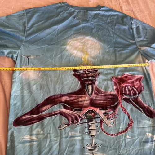 Iron Maiden T-shirts new, pack of 4, polyester mesh