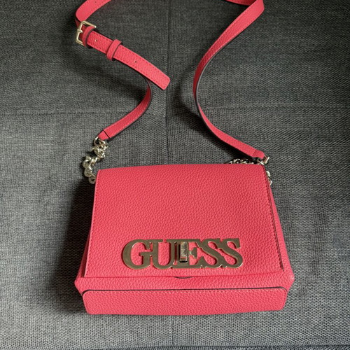 Guess women's shoulder bag pink like new