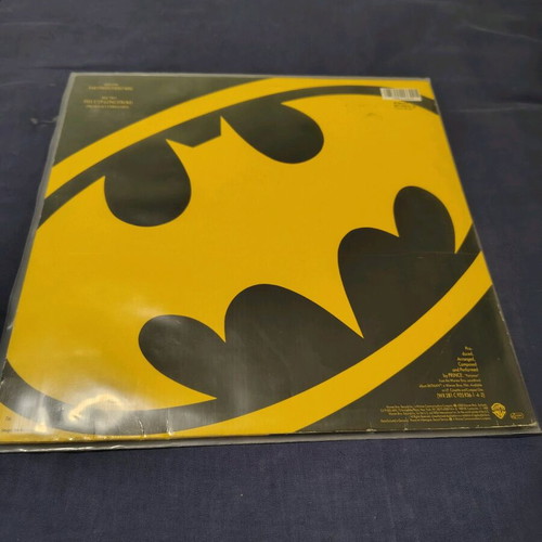 Batman 1989 vinyl single record used, pop