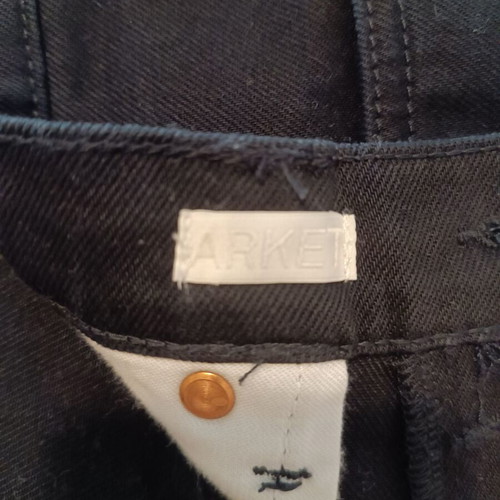 Arket jeans shorts like new, black, size 28