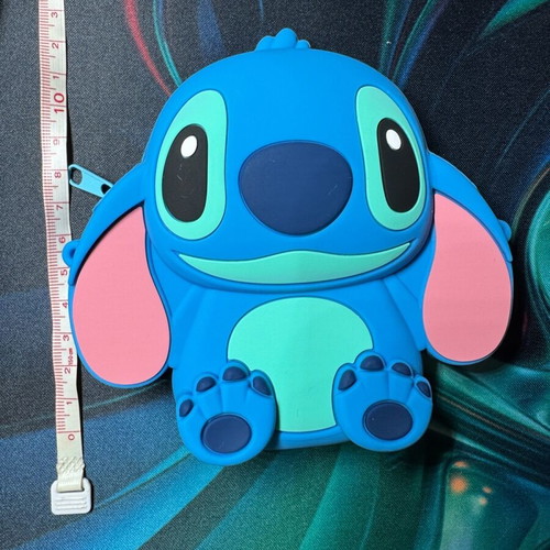 Stitch silicone bag like new with strap and zipper