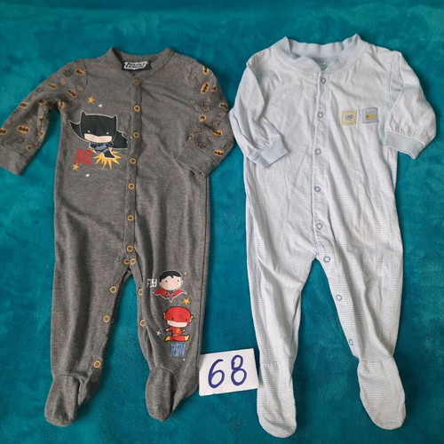 Baby clothes pack of 23 size 68 like new, winter lined