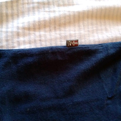 Napapijri women's blue cotton t-shirt XL like new