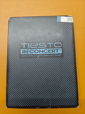 Tiësto In Concert 2004 DVD collector's edition used, 2 DVDs + booklet