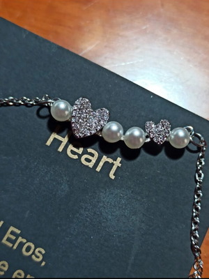 Necklace silver color new