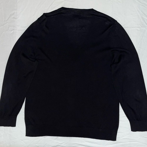 H&M V-neck cardigan, size M, black