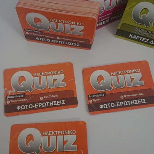 Electronic Quiz board game used