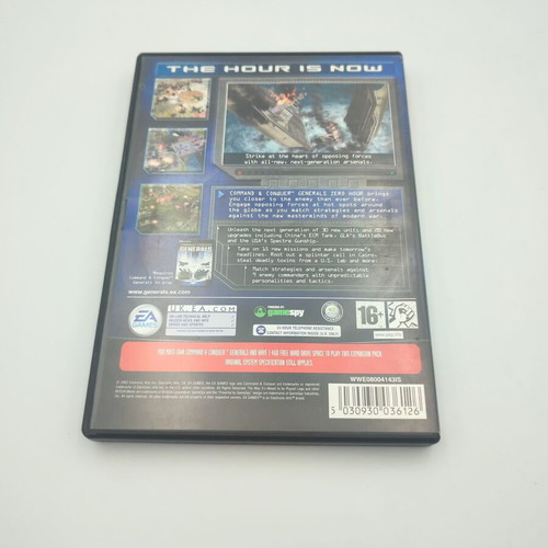 Command and Conquer Generals Zero Hour PC like new