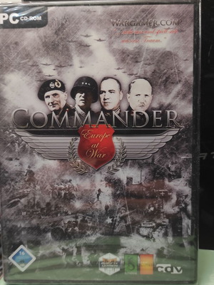 Commander Europe At War PC game new sealed