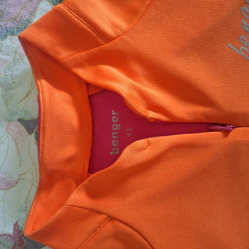Benger cycling jersey with pockets and zipper, medium large
