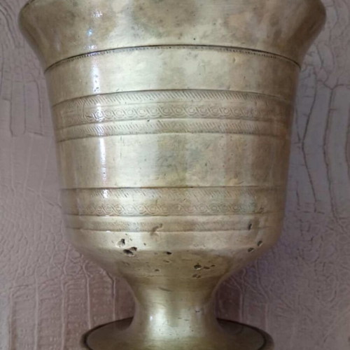 Brass Havani, Mortar, Briki and Thymiato Used