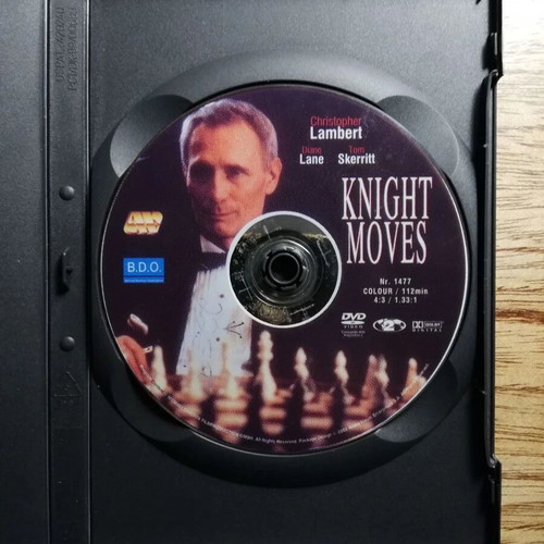 Knight Moves DVD with Greek subtitles