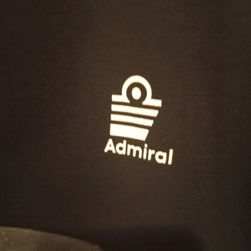 Admiral men's tracksuit set elegant size L like new, black and gray