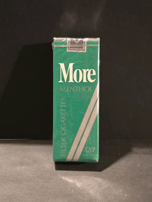 More Menthol 120's filter cigarette pack… - € 25,00