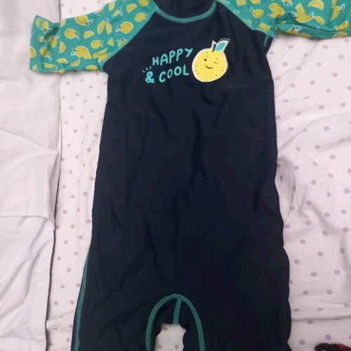 Swimsuit one-piece like new for 2 years up to 95cm