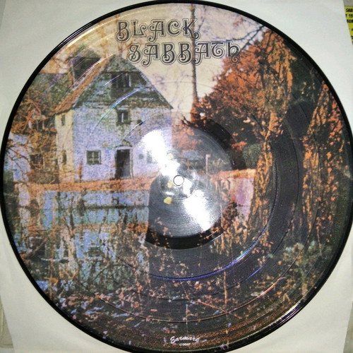 Black Sabbath Picture Disc vinyl used, metal
