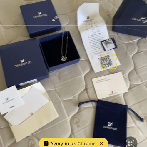 Swarovski 21 Necklace new with box and certificate