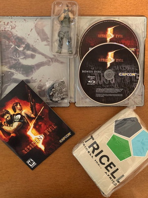 PS3 PLAYSTATION 3 RESIDENT EVIL 5 COLLECTOR'S EDITION ΣΥΛΛΕΚΤΙΚΗ ΕΚΔΩΣΗ - ΑΡΙΣΤΗ ΚΑΤΑΣΤΑΣΗ !