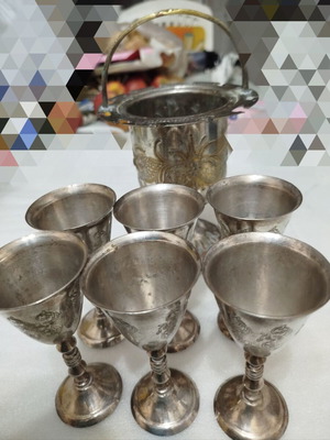 Vintage decorative set used