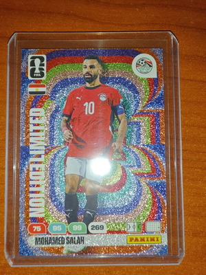 Mo Salah XL Adrenalyn Panini World Cup sticker new