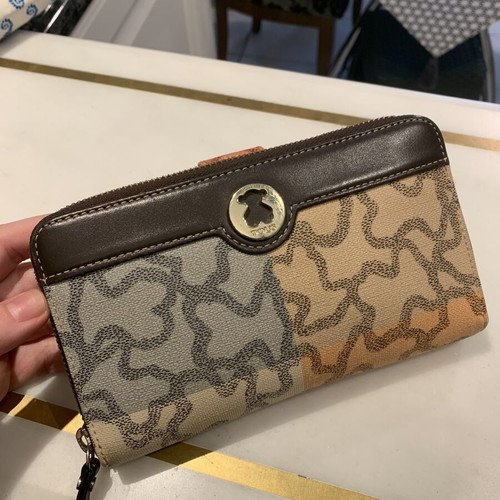 Tous wallet used, multicolor