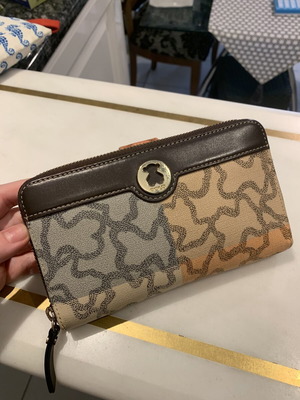 Tous wallet used, multicolor