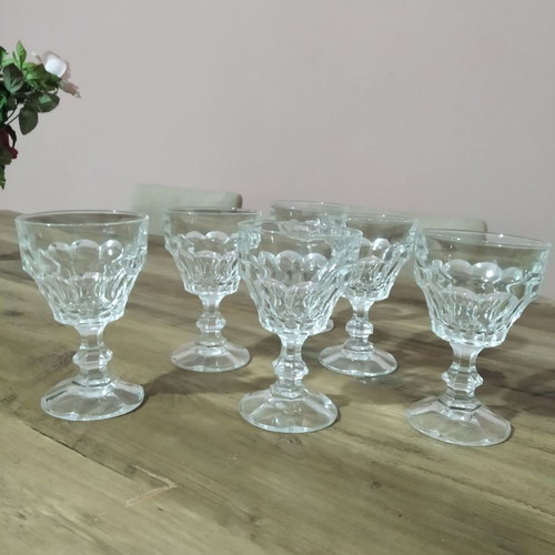 Vitrozax Italy wine glasses set of 6 used