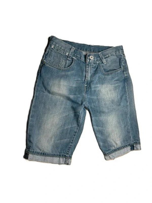 Levi’s Jean Jorts denim shorts women's size 28 used, blue