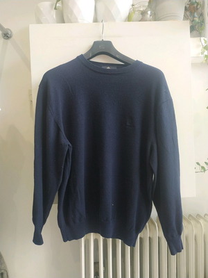 Woolen men's sweater used, size M, blue