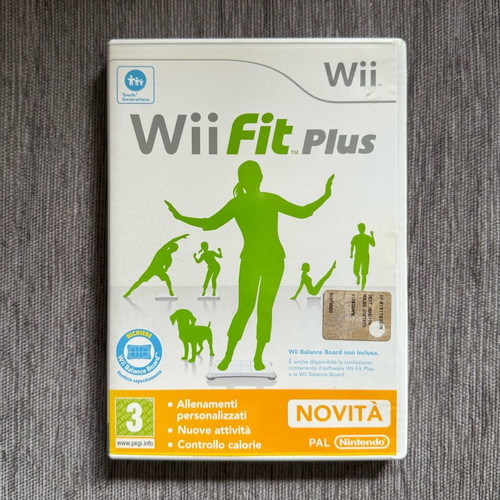 Wii Fit Plus Nintendo Wii game used, simulation