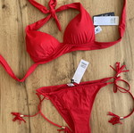 Blue Point bikini bottom, red, size S