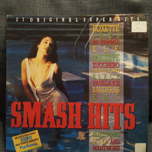 Smash Hits LP used, double record, pop compilation