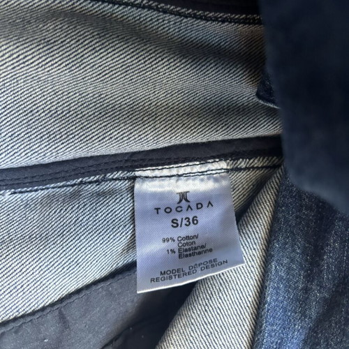 Denim jacket for women, blue, size S