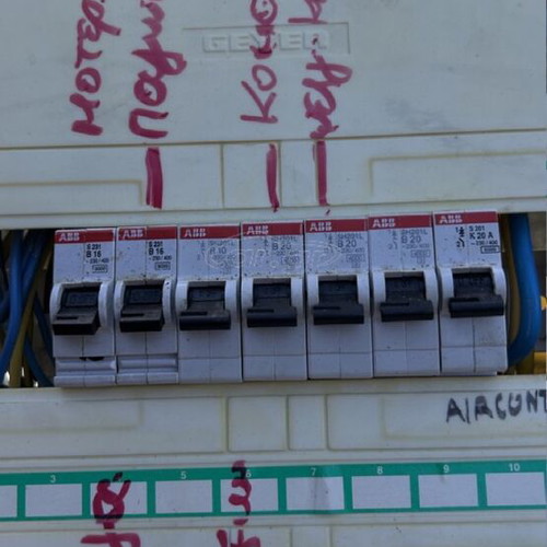 Three-phase professional electrical panel like new