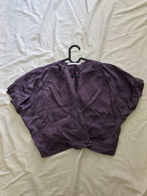 Ofilia’s purple blouse wrap style, size S, used