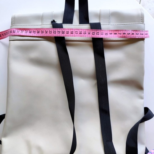 Rains Waterproof Backpack like new, ice color